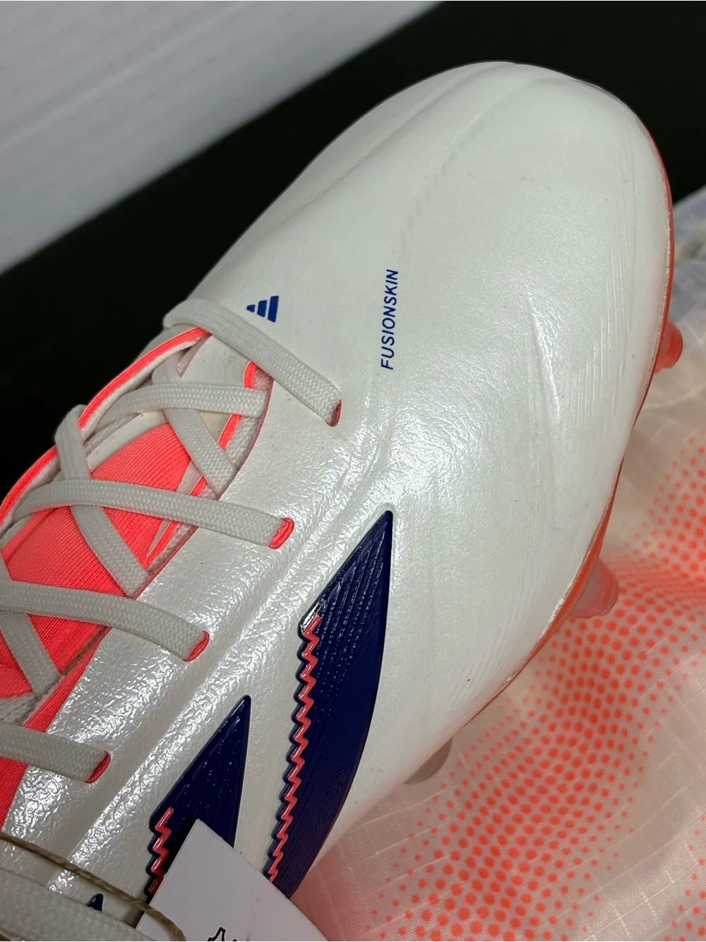 Adidas Copa Pure 3 Elite FG Leather Coral Blaze Pack Soccer Cleats JH8728 NEW
